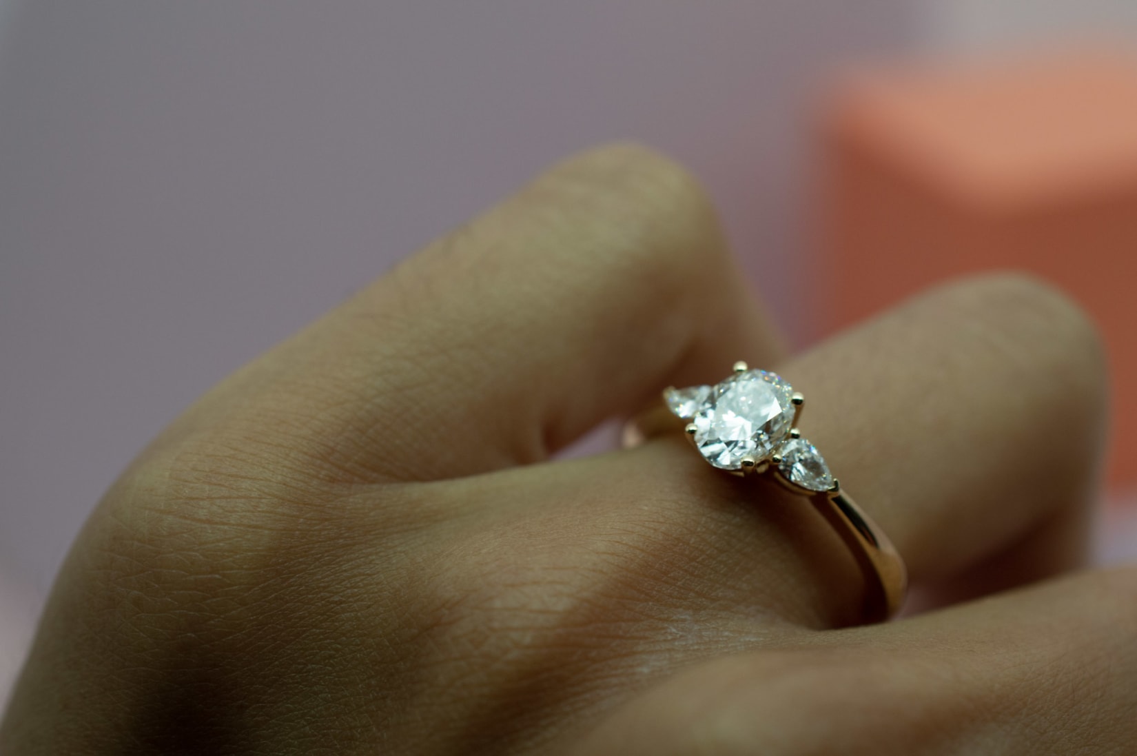 Best setting for shop oval diamond